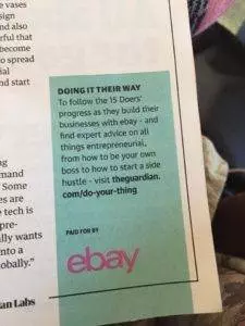 #ebaydoers award for Babouche!