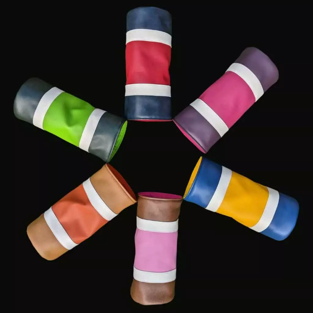 striped can head cover