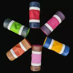 striped can head cover
